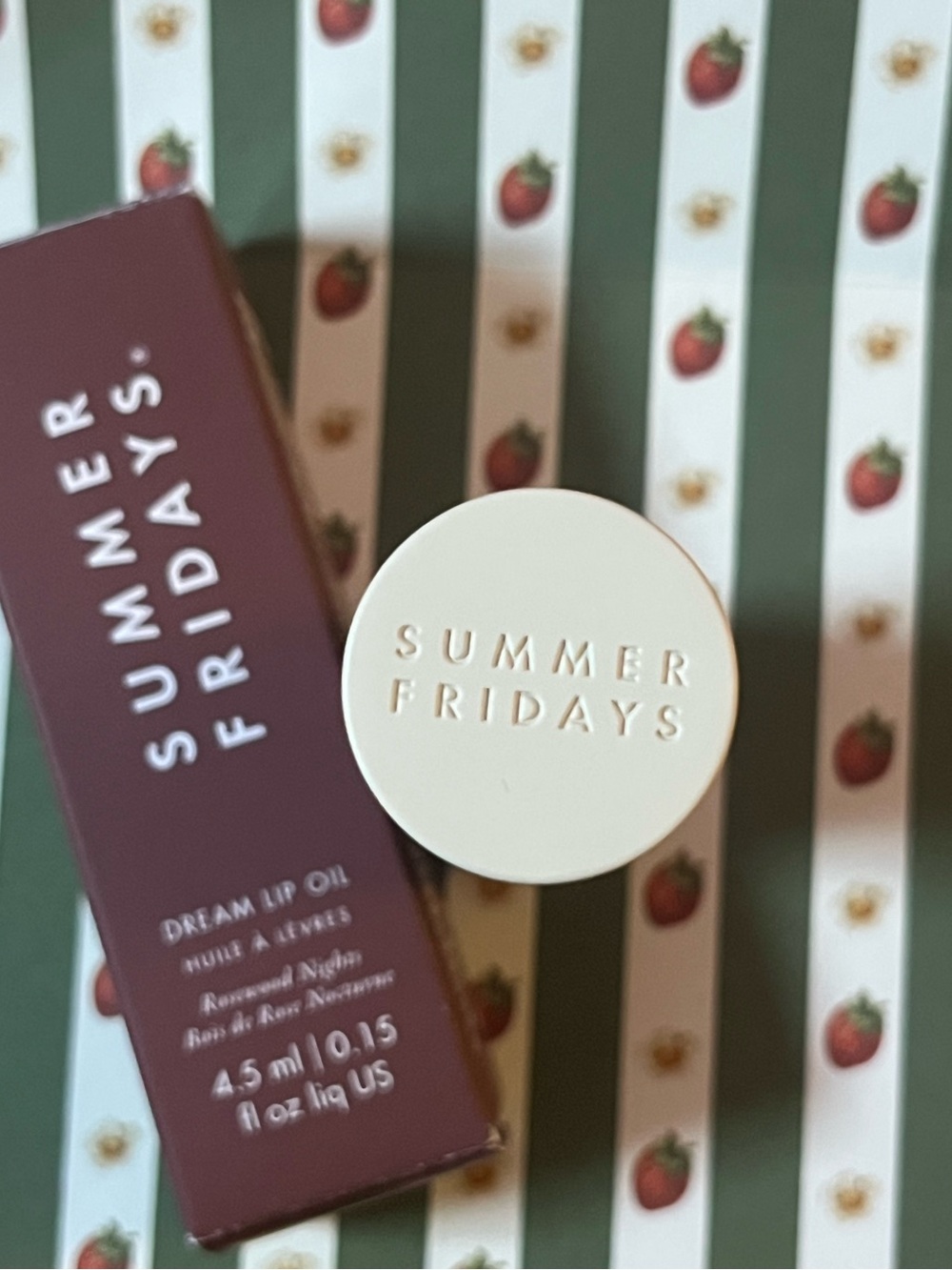 Summer Fridays Dream Lip Oil in Rosewood Nights - Picture 3 of 4